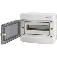 Пластиковий щит ECH 12PT (12 модулів зовнішне встановлення IP65) ETI