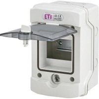 Пластиковий щит ECH 4G (4 модуля зовнішне встановлення IP65) ETI