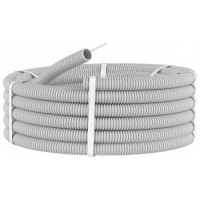 Труба гофрована ПВХ легка d32/24mm з протяжкою DKC (25м)
