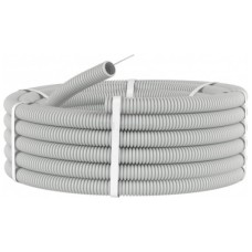 Труба гофрована ПВХ легка d25/18,3mm з протяжкою DKC (50м)