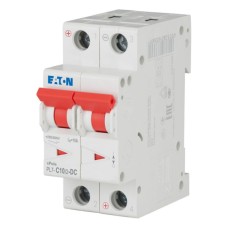 Автоматичний вимикач 2п 10A PL7-C10/2-DC 10kA EATON