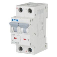 Автоматичний вимикач 2п 16A PL7-C16/2-DC 10kA EATON