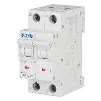 Автоматичний вимикач 2п 1A PL7-C1/2-DC 10kA EATON