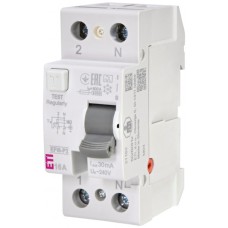 Диференційне реле 2р EFI6-P2 16/0,03 тип A (6kA) ETI
