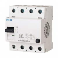 Диференційне реле 4п 125A PFDM-125/4/03 300mA EATON
