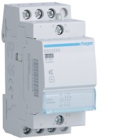 Контактор безшумний Hager 25A, 3НЗ, 230В (ESC326S)