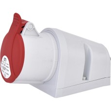 Розетка настінна (силовий роз'єм) EZ-3253 IP44 (32A, 400V, 3P+N+PE) ETI