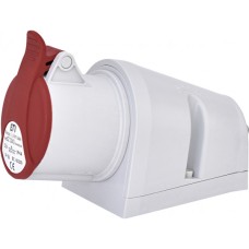 Розетка настінна (силовий роз'єм) EZ-3243 IP44 (32A, 400V, 3P+PE) ETI