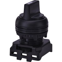 Перемикач поворотний EGS3-NN-C (3-х поз., з фікс. 1-0-2, 45°, чорний) ETI