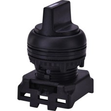 Перемикач поворотний EGS3-NN-C (3-х поз., з фікс. 1-0-2, 45°, чорний) ETI