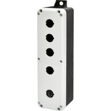 Корпус ESB5 (Standart, 5 отворів, корпус сіро-чорний) ETI