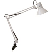 Лампа настільна струбц.PANAN CLASSIC HOOK E27, біла, метал Ledvance
