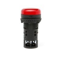 Лампа сигнальна LED матова ELPI-240A-R 240V AC (червона) ETI