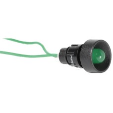 Лампа сигнальна LS LED 10 G 230 (10мм, 230V AC, зелена) ETI