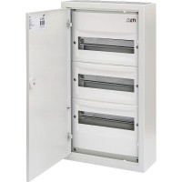 Щит металевий WRP12-3 (3х12 модулів, 36 модулів) пластик, фальш-панель, IP30, зовнішнє використання ETI