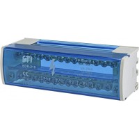 Блок розподільчий EDB-2152p, L+PE/N, 125A (15 виходів) ETI