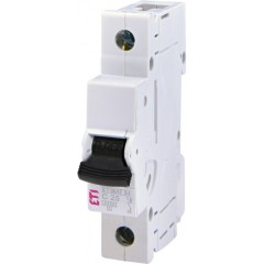 Автоматичний вимикач ETIMAT S4 1p C 25A (4,5 kA) ETI
