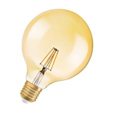 Лампа LED OSRAM 1906Globe G125 6,5W/825 230V FIL GOLD E27 4x1 60