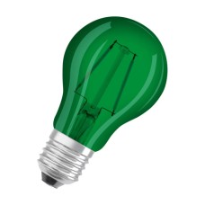 Лампа LED OSRAM CL A 2.5W/175 230V GREEN E27 S15