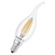 Лампа LED OSRAM CL BA 3.4W/827 230V FIL E14 6X1 40
