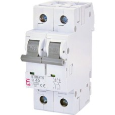 Автоматичний вимикач ETIMAT 6 2p C 40А (6 kA) ETI