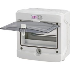 Пластиковий щит ECH 8G (8 модулів зовнішне встановлення IP65) ETI
