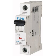 Автоматичний вимикач 1п 10A PL6-B10/1 6kA EATON