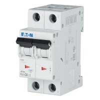 Автоматичний вимикач 2п 6A PL6-C6/2 6kA EATON