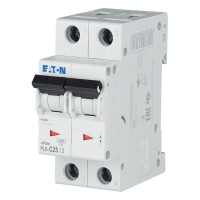 Автоматичний вимикач 2п 25A PL6-C25/2 6kA EATON