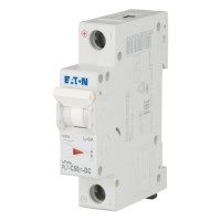 Автоматичний вимикач 1п 50A PL7-C50/1-DC 10kA EATON