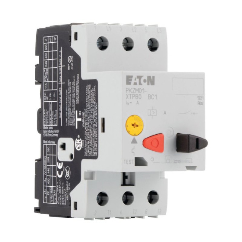 Автоматичний вимикач захисту двигунів PKZM01-4A 50kA EATON