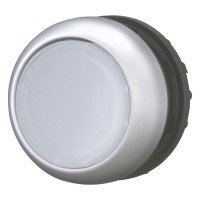 Головка кнопки без фіксації з підсвіткою M22-DL-W білий EATON