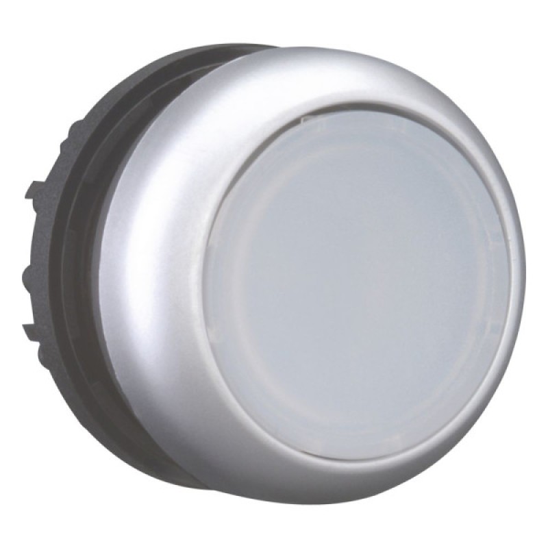 Головка кнопки без фіксації з підсвіткою M22-DL-W білий EATON