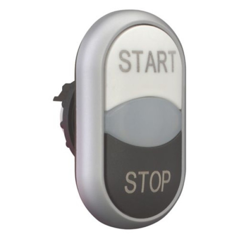 Кнопка подвійна M22-DDL-WS-GB1/GB0 EATON
