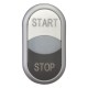 Кнопка подвійна M22-DDL-WS-GB1/GB0 EATON