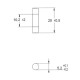 Міні-запобіжник CH 5x20 F 6,3A 250V ETI (Кратно 10шт.)