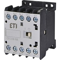 Контактор мініатюрний CEC 09.10-230V-50/60Hz (9A; 4kW; AC3) ETI