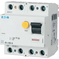 Диференційне реле 4п 25A PF7-25/4/003-А-DE 30mA EATON