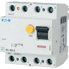 Диференційне реле 4п 40A PF7-40/4/03-S/А-DE 300mA EATON
