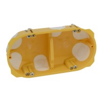 Коробка установочна d68mm під гіпсокартон KPL 64-40/2LD подвійна Kopos
