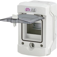 Пластиковий щит ECH 4G (4 модуля зовнішне встановлення IP65) ETI