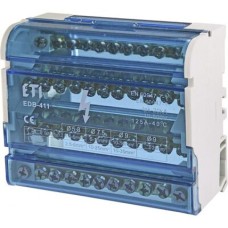 Блок розподільчий EDB-411 4p, 3L+PE/N, 125A (11 виходів) ETI