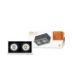 Світильник LED SP MULTI 2x30W/3000K FL WT/BK 230V IP20 Ledvance