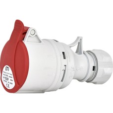 Розетка кабельна (силовий роз'єм) ES-1653 IP44 (16А, 400V, 3P+N+PE) ETI