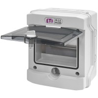 Пластиковий щит ECH 6G (6 модулів зовнішне встановлення IP65) ETI