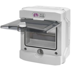 Пластиковий щит ECH 6G (6 модулів зовнішне встановлення IP65) ETI