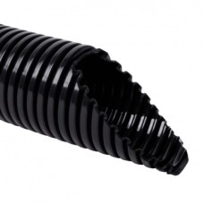 Труба гофрована ПА легка d15,8/11,8mm UV-, маслобензостійка APAFS чорний Kopos (50м)