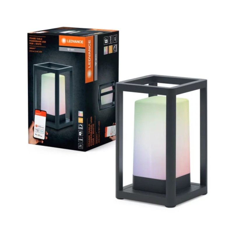 Світильник LED SMART OUTD WIFI TABLEFRAME USB RGBW Ledvance