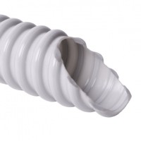 Труба гофрована армована SPIROFLEX d25mm 320N світло-сірий (30м) Kopos