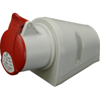 Розетка стаціонарна 16А/5 3Р+N+РЕ IZG 1653 400V IP44 SEZ